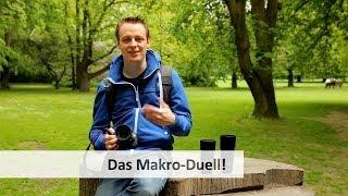 Welches Makro-Objektiv? Canon 100 mm vs. Sigma 70 mm vs. Tamron 90 mm [Deutsch]