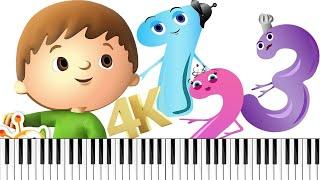 BabyTV - One Two Buckle My Shoe 4K Sheet Music