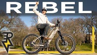 Rambo Rebel ST: $5,499 The Ultimate Hunting Electric Bike for Rugged Terrain!