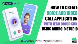 How to create Voice and Video call app using ZEGOCLOUD Live Streaming API in Android Studio 