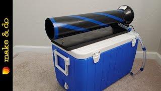 Homemade Portable Air Conditioner DIY - NO HUMIDITY! - Long Lasting Ice! - The Fan Cannon