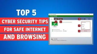 Top 5 Cybersecurity Tips for Safe Internet Browsing(2024)