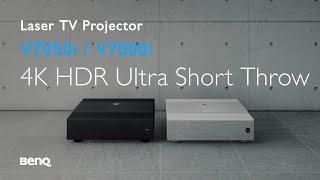 The BenQ V7000i / V7050i 4K Laser TV - Ultra Short Throw Projector