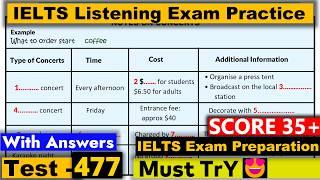 IELTS Listening Practice Test 2024 with Answers [Real Exam - 477 ]