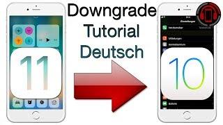 iOS 11 Downgrade auf iOS 10.3.3 mit iPhone 7 [Deutsch/German]