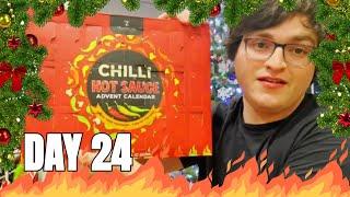 The Chilli Hot Sauce Advent Calendar Day 24! What's Inside?