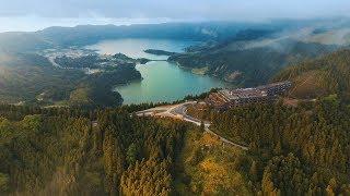 Sete Cidades Volcano....FROM ABOVE! | Azores