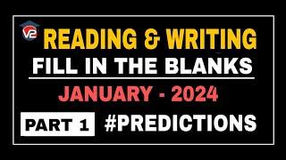 PTE READING AND WRITING FILL IN THE BLANKS | V2 PTE ACADEMIC | JANUARY 2024