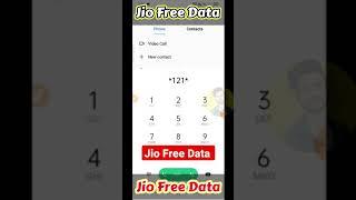 Jio Free Data Code / Jio Free Data Today 