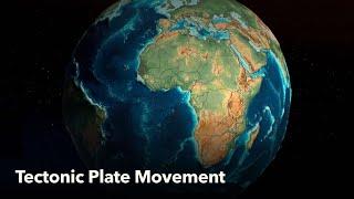 Animated Maps: Tectonic Plate Movement