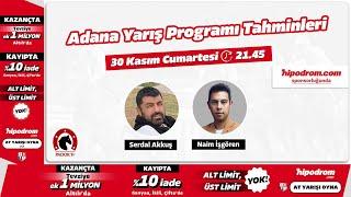 01 Aralık 2024 // Adana At Yarışı Tahminleri // Naim İşgören - Serdal Akkuş