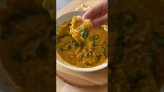 Spinach & lentil curry 