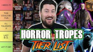 Ranking Horror Movie Tropes | Tier List