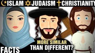 ISLAM,CHRISTIANITY, JUDAISM COMPARISON || SIMILARITIES & DIFFERENCE || INTERESTING FACTS BY AFFAN ||