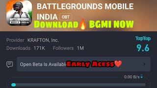 Download Battleground Mobile India | TAPTAP Link | BGMI Link