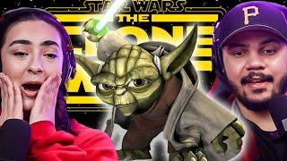 STAR WARS *THE CLONE WARS* (EP 1/2) THE ANIMATED SERIES! FIRST TIME WATCHING!