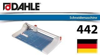 Roll- & Schnitt-Schneidemaschine DAHLE 442