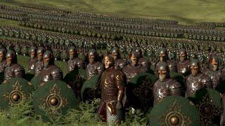 Théoden's Men of Rohan Vs Legions of Isengard | 10,000 Unit Lord Of The Rings Cinematic Battle