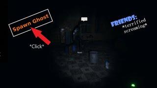 Using HACKS to TROLL my friends in Phasmophobia!