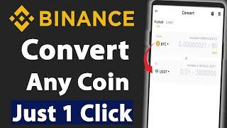 Binance me Coin Convert kaise kare | How to Swap Coins on Binance | How to Convert Crypto on Binance