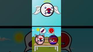 Korean Empire Children Fight #countryballs