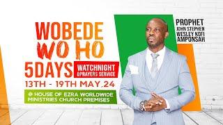 HOUSE OF EZRA'S TUESDAY MIRACLE SERVICE.....28/05/2024