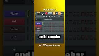 How To Record MIDI Notes | FL Studio Tutorial #shorts