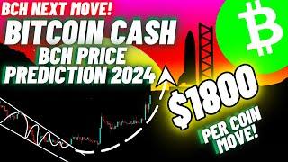 This Will Be $1800 Per Coin Move Of Bitcoin Cash | BCH Price Prediction 2024