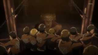 Attack On Titan (Shingeki no Kyojin)- epic plan to take out titans EP8 ENG SUB