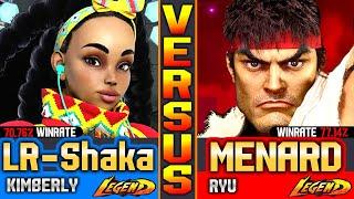 SF6 MenaRD (Ryu Vs Kimberly) LR-Shaka ▰ Street Fighter 6 Gameplay High Level