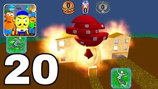 Sponge Neighbor Escape 3D New Update Gameplay Level 20