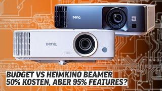 Überrascht! Budget Beamer vs Heimkino-Modell im Vergleich | BenQ TH585p vs TK700