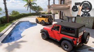 Jeep Wrangler And Ford Bronco | Forza Horizon 5 | Logitechg29 gameplay