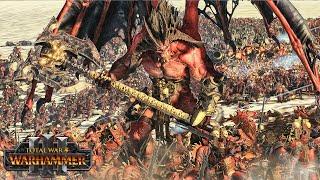 KHORN VS KISLEV | 20,000 UNITS Cinematic Battle Total War Warhammer 3