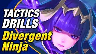 Fire Emblem Heroes - [1 ORB!] Tactics Drills: Skill Studies 252: Divergent Ninja [FEH]