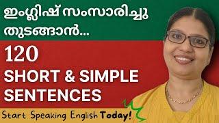 120 DAILY USE ENGLISH SENTENCES | Basics of English Speaking | Spoken English for Beginners | Ln-134