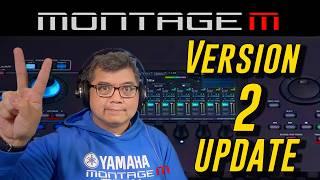 Yamaha Montage M OS Version 2 Update Procedure | How To Update to Version 2 Operating System