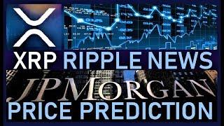 RIPPLE  PRICE PREDICTION:  Can the Partnership with J.P Morgan Push the Value of XRP to $1?