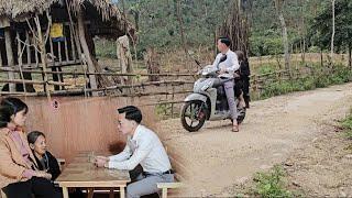 The doctor took the old woman back to ask her daughter-in-law to return the land to her.