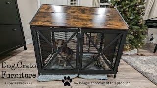 Astronape Dog Crate Furniture: A Dog Kennel that Looks Like a Little House | Product Review