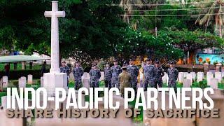 ADF | IPE2024 - Indo-Pacific partners share history of sacrifice