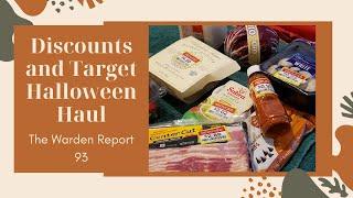 The Warden Report 93 Grocery Haul Discounts and Target Halloween Finds