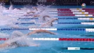 Olympic Swimming Trials | Simone Manuel Passes 50m Free Field In Semi