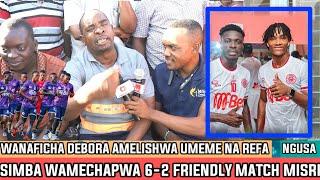 NGUSA |SIMBA WANAFICHA WAMEPIGWA 6-2 MECHI YA KIRAFIKI JANA | DEBORA AMECHAPWA RED CARD MAPEMA