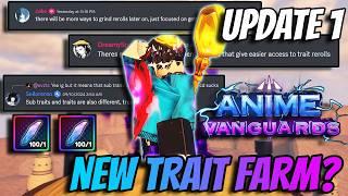 *NEW* F2P Trait Crystal Method In Anime Vanguards Update 1..?!?