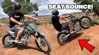 Going FULL SEND On KLX 140 Dirt Bike!