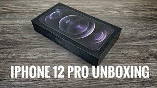 iPhone 12 Pro Graphite Unboxing & Setup