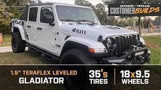 2021 Jeep Gladiator with Black Rhino Wheels & 35" Tires | ExtremeTerrain Customer Builds