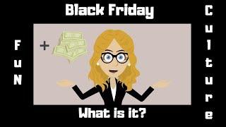 Black Friday | American Culture | English lesson