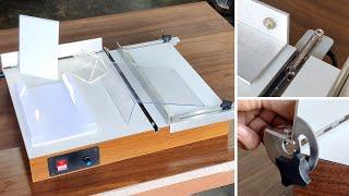 How To Make Acrylic Bending Machine || DIY PVC Sheet Bender